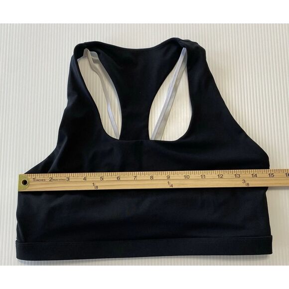 Fabletics Women's Sports Bra Size Large Pull Over Black - Picture 4 of 11